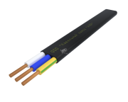 Кабель силовой ВВГ-Пнг(А)-LS 3х2.5-0.660 плоский однопроволочный Кабель силовой ВВГ-Пнг(А)-LS 3х2.5-0.660 плоский однопроволочный