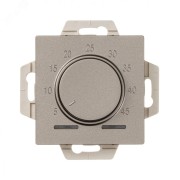 ATLASDESIGN ТЕРМОСТАТ электрон. теплого пола с датчиком, 10A, механизм, ШАМПАНЬ ATLASDESIGN ТЕРМОСТАТ электрон. теплого пола с датчиком, 10A, механизм, ШАМПАНЬ