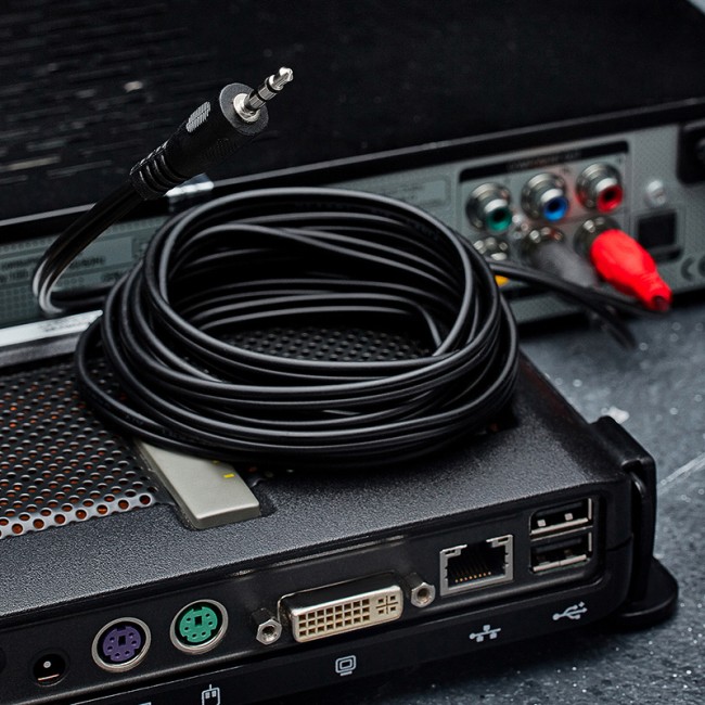 Шнур Стерео 3,5мм - 2 RCA, 7м REXANT Шнур Стерео 3,5мм - 2 RCA, 7м REXANT