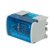 Шина на DIN-рейку в корпусе (кросс-модуль) 2х7 REXANT Шина на DIN-рейку в корпусе (кросс-модуль) 2х7 REXANT