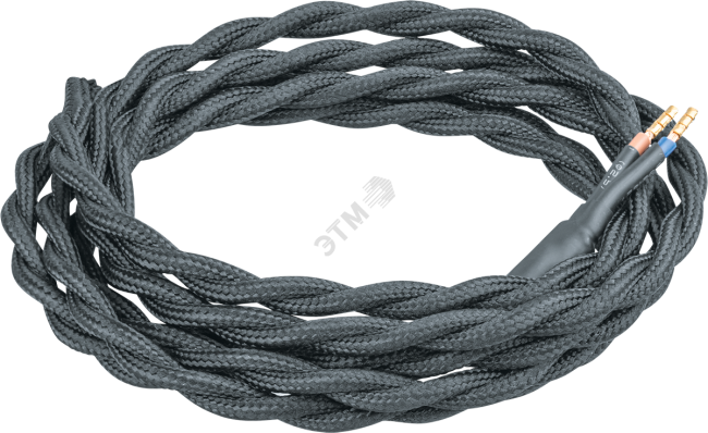 Провод NC-BT01-150-2x0.75 1.5 м черный Navigator