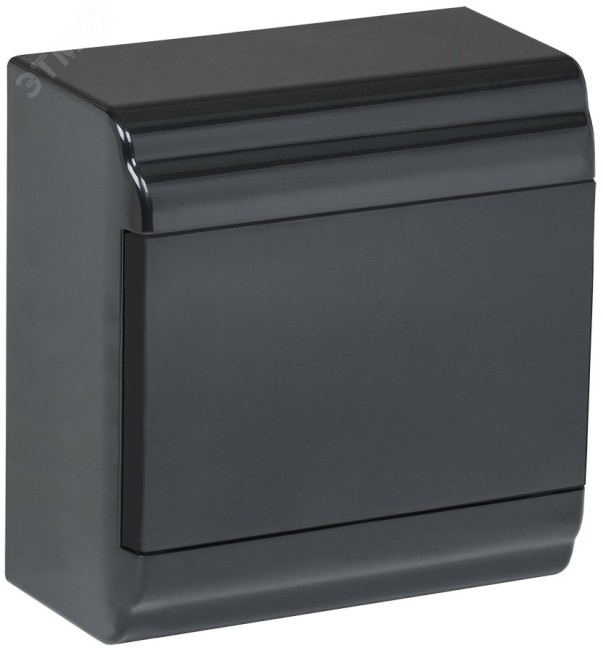 Корпус модульный пл. нав. ЩРН-П-6 PRIME черный IP41 Корпус модульный пл. нав. ЩРН-П-6 PRIME черный IP41