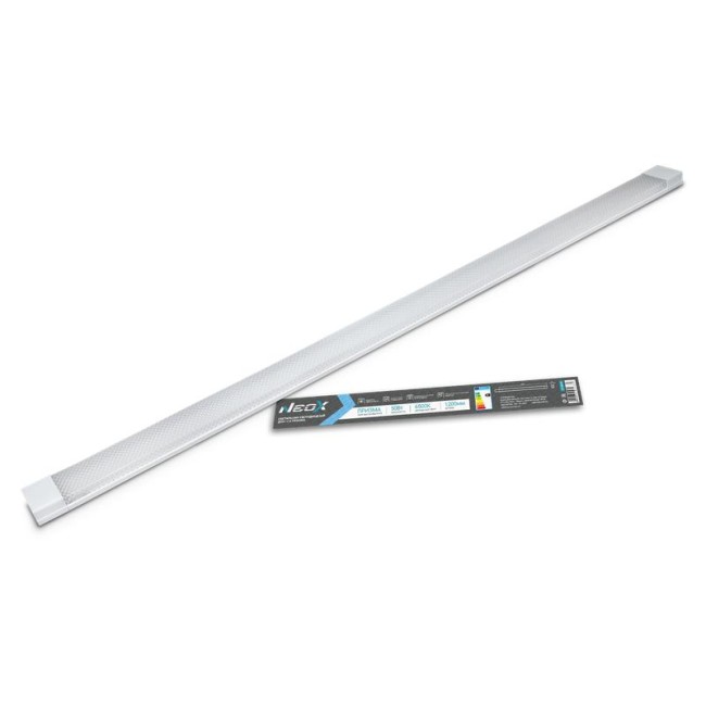 Светильник светодиодный ДПО-110 ПРИЗМА 50Вт 6500К 1200мм IP40 NEOX 4690612055381 Светильник светодиодный ДПО-110 ПРИЗМА 50Вт 6500К 1200мм IP40 NEOX 4690612055381