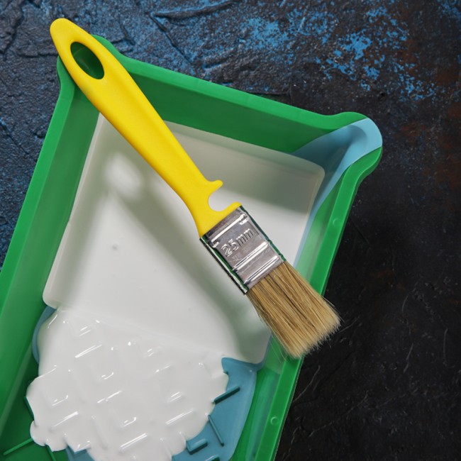 Кисть плоская «Эмали» 25х10 мм REXANT Кисть плоская «Эмали» 25х10 мм REXANT