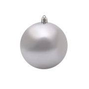 Елочная фигура Шар Ø 10 см, цвет серебряный глянцевый Елочная фигура Шар Ø 10 см, цвет серебряный глянцевый