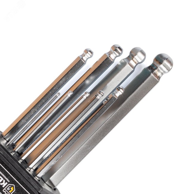 Набор шестигранных ключей с шаром КШ-9