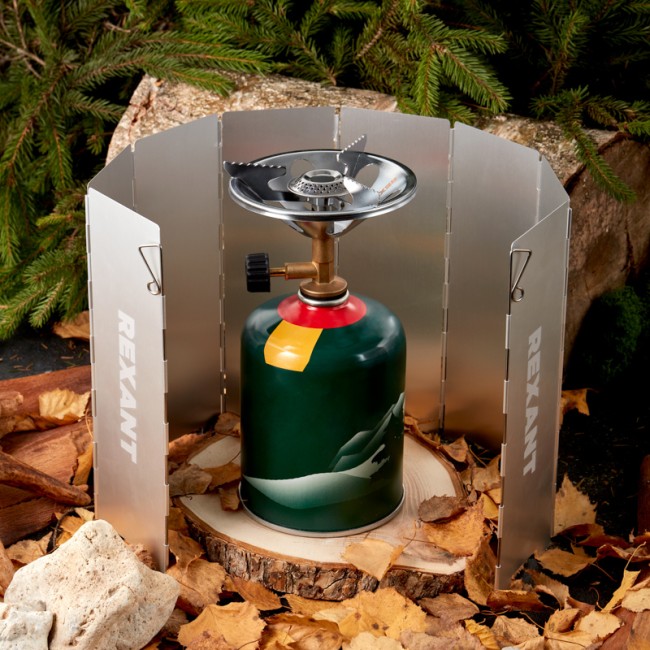 Газовая плитка туристическая компактная «Кочевник» REXANT Газовая плитка туристическая компактная «Кочевник» REXANT