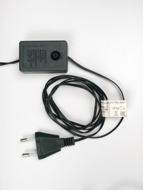 Гирлянда AC-G02-80W 80LED 8.8м 8реж. 220В бел. ФАZА 5047716 Гирлянда AC-G02-80W 80LED 8.8м 8реж. 220В бел. ФАZА 5047716