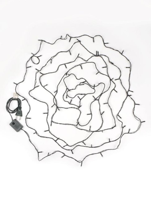 Гирлянда AC-G02-80W 80LED 8.8м 8реж. 220В бел. ФАZА 5047716 Гирлянда AC-G02-80W 80LED 8.8м 8реж. 220В бел. ФАZА 5047716