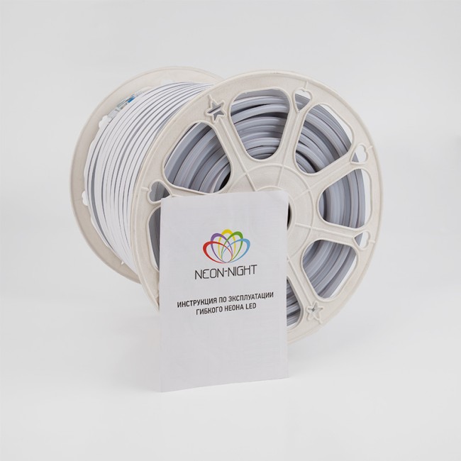 Гибкий неон SMD 8х16мм, двухсторонний, 24В, белый, 120 LED/м, 50м NEON-NIGHT Гибкий неон SMD 8х16мм, двухсторонний, 24В, белый, 120 LED/м, 50м NEON-NIGHT