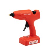 Пистолет клеевой, 60Вт, Ø11мм, ЭКСПЕРТ, аккумуляторный, коробка REXANT Пистолет клеевой, 60Вт, Ø11мм, ЭКСПЕРТ, аккумуляторный, коробка REXANT