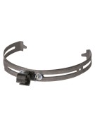 Держатель рег-й. для круг. конька Ø130-240 мм, полим. фикс. с защ. для прута Ø8-10 мм, термодиф. TDM Держатель рег-й. для круг. конька Ø130-240 мм, полим. фикс. с защ. для прута Ø8-10 мм, термодиф. TDM