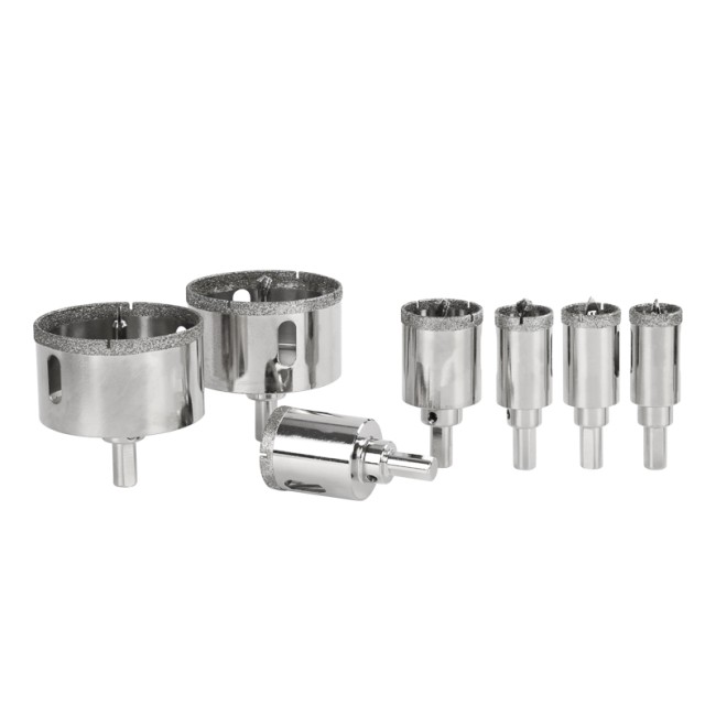 Коронка алмазная 55мм по керамограниту с центровочным сверлом KRANZ Коронка алмазная 55мм по керамограниту с центровочным сверлом KRANZ