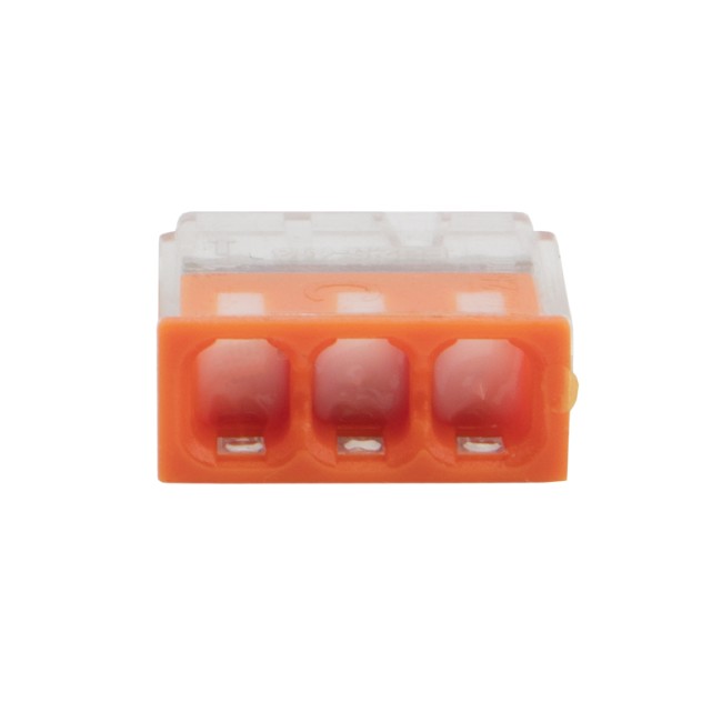 Экспресс-клемма с пастой REXANT СМК 2273-243, 3-проводная 0.5-2.5 мм², прозрачная, блистер (5 шт./уп.) Экспресс-клемма с пастой REXANT СМК 2273-243, 3-проводная 0.5-2.5 мм², прозрачная, блистер (5 шт./уп.)