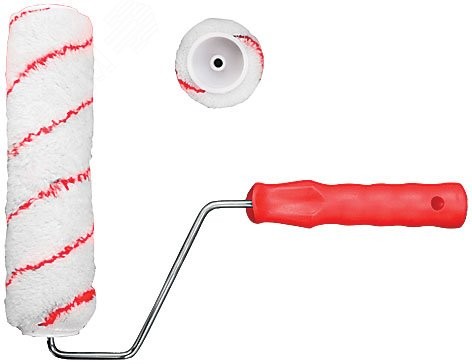 Валик полиакриловый, стержневая система, диаметр 40/62 мм, ворс 11 мм, 150 мм