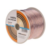 Кабель акустический 2х1,00мм², прозрачный BLUELINE, 100м PROconnect Кабель акустический 2х1,00мм², прозрачный BLUELINE, 100м PROconnect