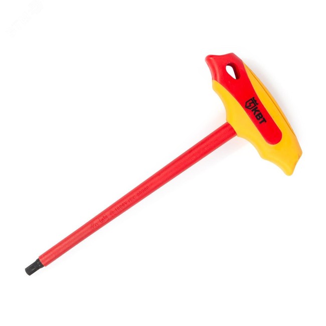 Ключ диэлектрического шестигранный Т-образный Профи 5 мм