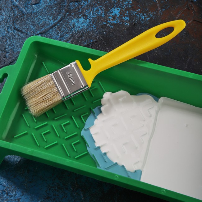 Кисть плоская «Эмали» 35х10 мм REXANT Кисть плоская «Эмали» 35х10 мм REXANT