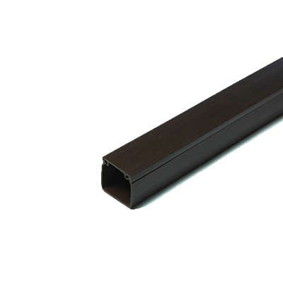 Кабель-канал 16х16 L2000 с двойн. замком пластик венге Урал Пак КК-4816016-140