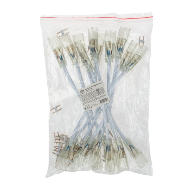 Коннектор для одностороннего гибкого неона 8х16 мм, длина 20 см (цена за 1 шт.) Коннектор для одностороннего гибкого неона 8х16 мм, длина 20 см (цена за 1 шт.)