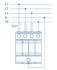 Устройство защиты от импульсных перенапряжений РИФ-Э-I+II 275/12.5 c (3+1) Стример 114103