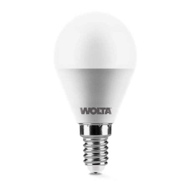 Светодиодная лампа WOLTA 25W45GL12E14 12Вт 6500K Е14 Светодиодная лампа WOLTA 25W45GL12E14 12Вт 6500K Е14