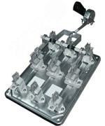 РПЦ-1 УХЛ3, 100А, центральный привод, без предохранителей, IP00, разъединитель-предохранитель  (ЭТ)