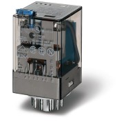 Реле универсальное электромеханич. монтаж в розетку 11-штырьковый разъем 3CO 10А AgNi 230В AC RTI опции: кнопка тест + мех. индикатор FINDER 601382300040 Реле универсальное электромеханич. монтаж в розетку 11-штырьковый разъем 3CO 10А AgNi 230В AC RTI опции: кнопка тест + мех. индикатор FINDER 601382300040