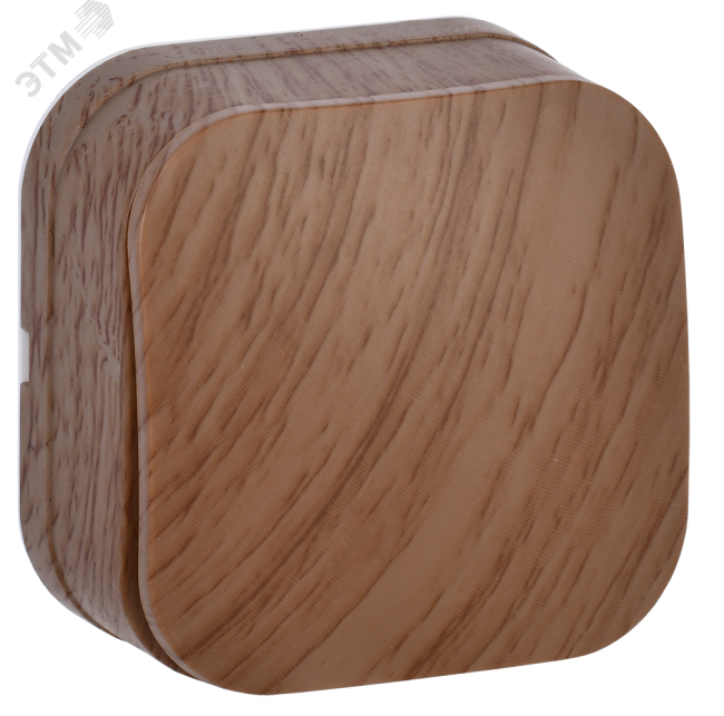 GLORY Выключатель одноклавишный наружный сосна 10А GLORY Выключатель одноклавишный наружный сосна 10А