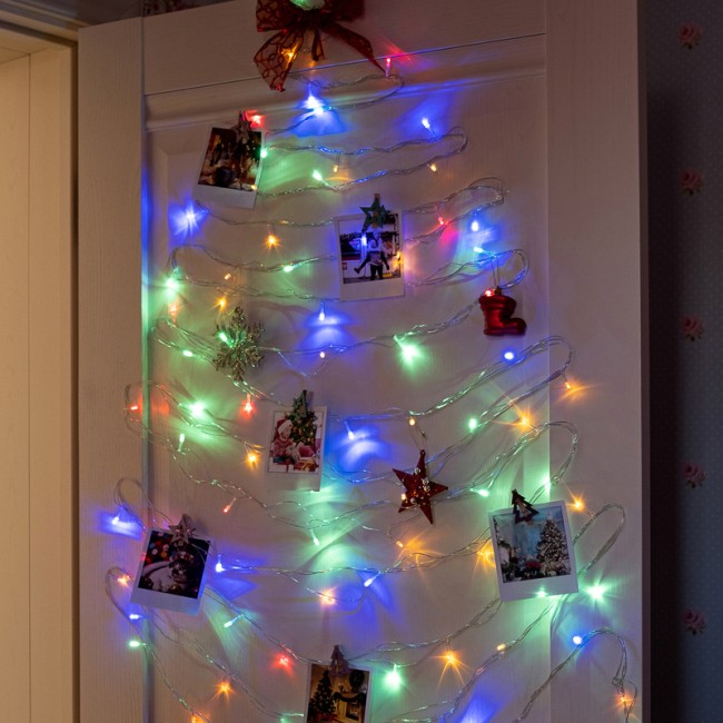 Гирлянда Твинкл Лайт 10 м, прозрачный ПВХ, 80 LED, цвет Мультиколор Гирлянда Твинкл Лайт 10 м, прозрачный ПВХ, 80 LED, цвет Мультиколор