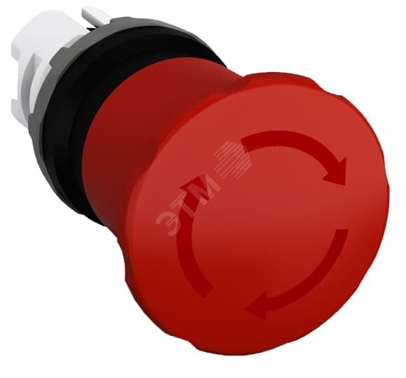 Кнопка модульная аварийной остановки MPET4-10R красная Гриб