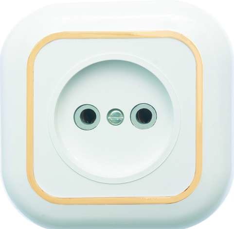 Розетка 1-м СП Валентина РС10-153 10А IP20 бел./зол. Кунцево 7652 Розетка 1-м СП Валентина РС10-153 10А IP20 бел./зол. Кунцево 7652