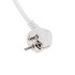 Фильтр сетевой 5 гнезд, 5м, 3х1,5мм², с автовыкл, 2 USB, белый KRANZ