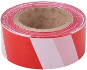 Лента сигнальная (красно-белая) 75 мм х 250 м Лента сигнальная (красно-белая) 75 мм х 250 м