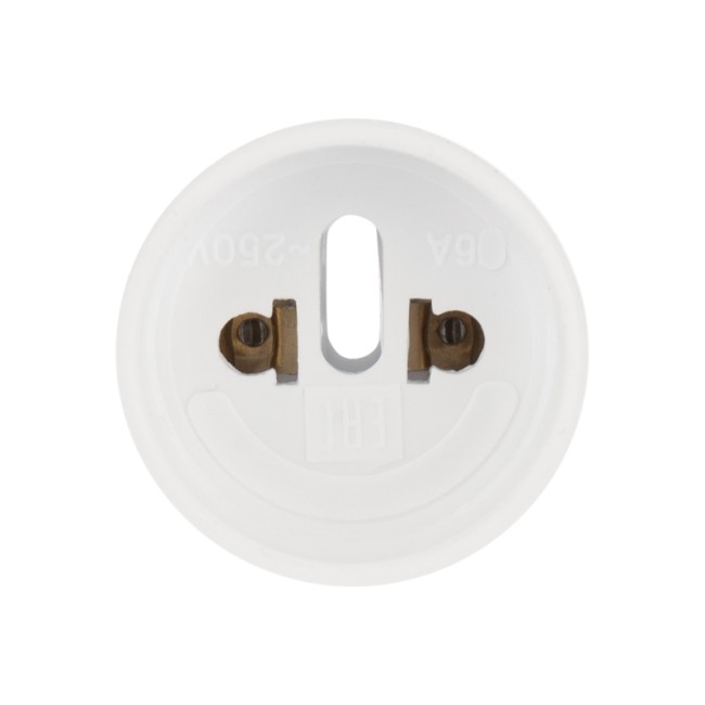 Адаптер сетевой (переходник) с Евро А/F на тонкую вилку С1 «Стакан» с бортами 6 А б/з REXANT Адаптер сетевой (переходник) с Евро А/F на тонкую вилку С1 «Стакан» с бортами 6 А б/з REXANT