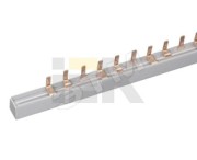 Шина соединительная типа PIN (штырь) 4-фазная 100А (1м) Шина соединительная типа PIN (штырь) 4-фазная 100А (1м)