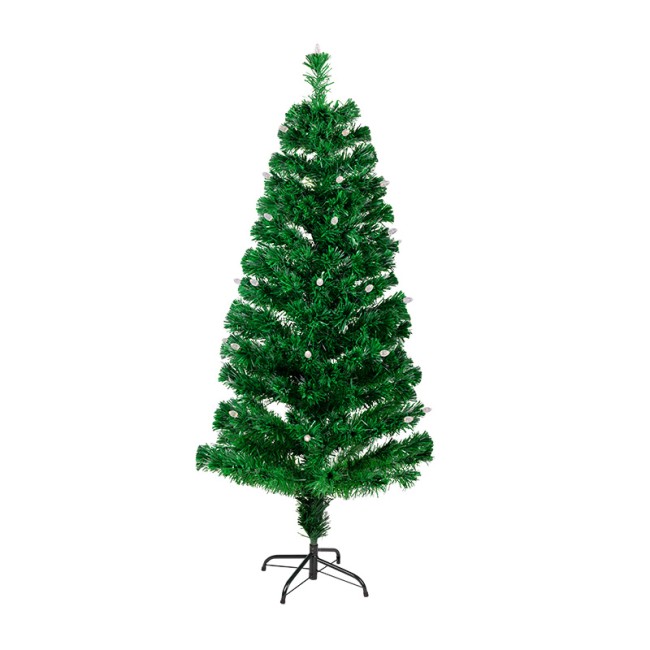 Новогодняя Ель с шишками 150 см фибро-оптика ТЕПЛЫЙ БЕЛЫЙ цвет Новогодняя Ель с шишками 150 см фибро-оптика ТЕПЛЫЙ БЕЛЫЙ цвет