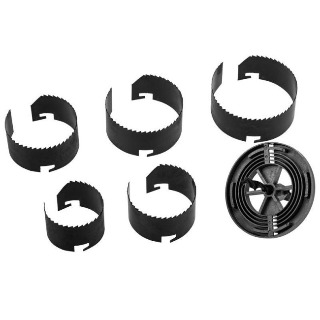 Пила кольцевая 60;67;74;81;95мм глубина пропила 1.5дюйм Kranz KR-92-0255 Пила кольцевая 60;67;74;81;95мм глубина пропила 1.5дюйм Kranz KR-92-0255