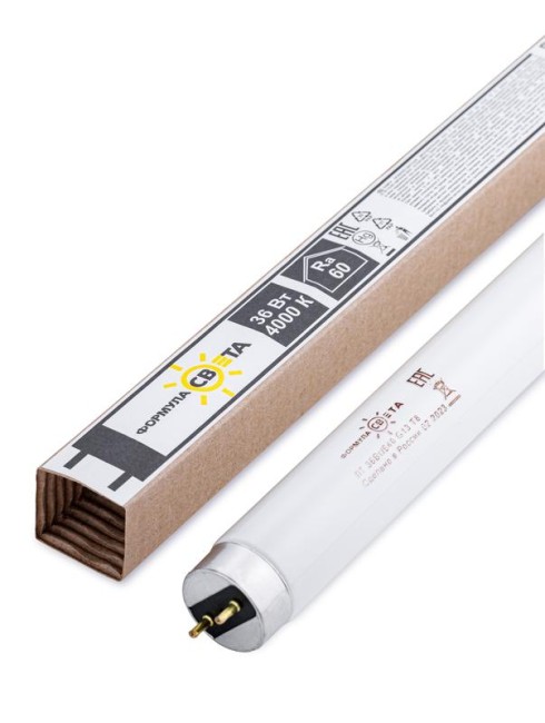 Лампа люминесцентная ЛТ 36Вт/640 36Вт T8 26х1200мм G13 4000К Формула света FGLL30000006627 Лампа люминесцентная ЛТ 36Вт/640 36Вт T8 26х1200мм G13 4000К Формула света FGLL30000006627