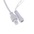 Гирлянда Сеть 2х2х1.5 м, свечение с динамикой, прозрачный ПВХ, 136 LED, 230 В, цвет свечения мультиколор (контроллер в комлекте)
