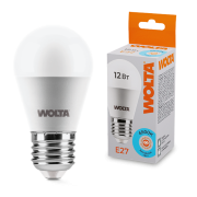 Светодиодная лампа WOLTA 25W45GL12E27 12Вт 6500K Е27 Светодиодная лампа WOLTA 25W45GL12E27 12Вт 6500K Е27