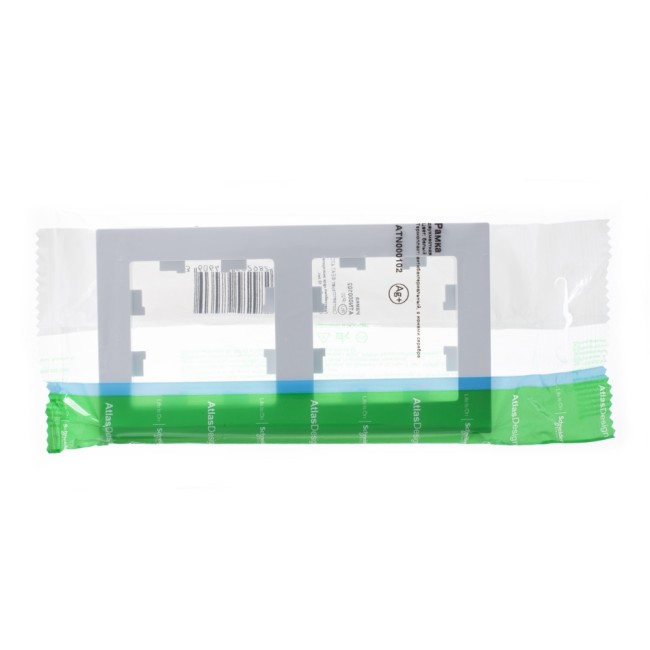 Рамка двухпостовая ATLASDESIGN универсальная белый Рамка двухпостовая ATLASDESIGN универсальная белый