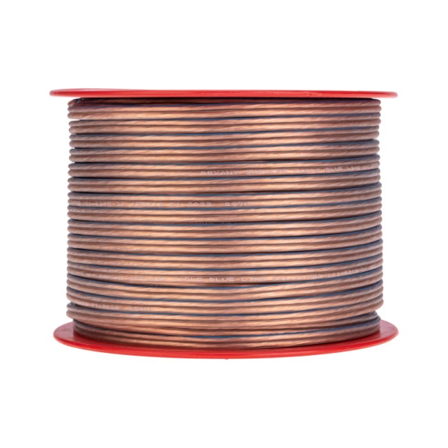 Кабель акустический 2х1,00мм², прозрачный BLUELINE, 100м REXANT Кабель акустический 2х1,00мм², прозрачный BLUELINE, 100м REXANT