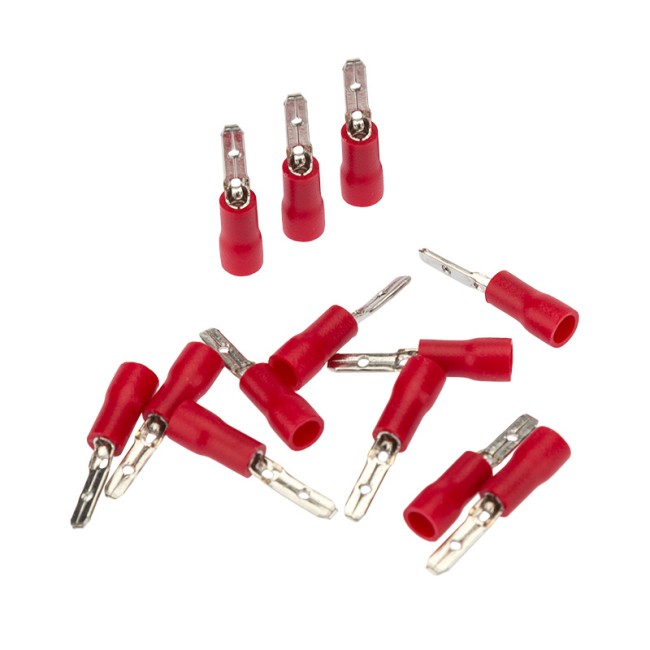 Клемма плоская изолированная РПи-п 1.5-(2.8)/РпИп 1,25-3-0,8 штекер 2.8 мм 0.5-1.5 мм² красная REXANT Клемма плоская изолированная РПи-п 1.5-(2.8)/РпИп 1,25-3-0,8 штекер 2.8 мм 0.5-1.5 мм² красная REXANT