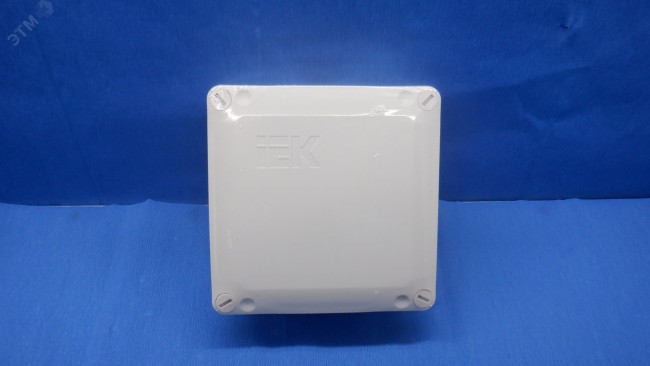 Коробка расп. КМ для о/п 110х110х50мм IP65 6 вв. (7035) IEK