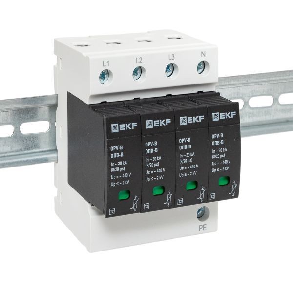 Ограничитель перенапряжения имп. ОПВ-В4 EKF opv-b4