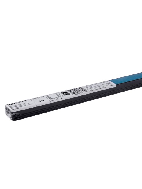 Алюминиевый профиль накладной черный 1612 (2 м), матовый рассеиватель, 2 заглушки, 3 крепежа TDM Алюминиевый профиль накладной черный 1612 (2 м), матовый рассеиватель, 2 заглушки, 3 крепежа TDM