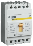 Выключатель автоматический ВА44 33 3Р 160А 15кА ИЭК