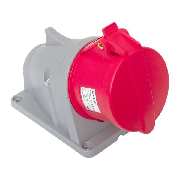 Розетка стационарная наружная 125 3Р+РЕ+N 32А 380В IP44 PROxima EKF ps-125-32-380-PRO Розетка стационарная наружная 125 3Р+РЕ+N 32А 380В IP44 PROxima EKF ps-125-32-380-PRO