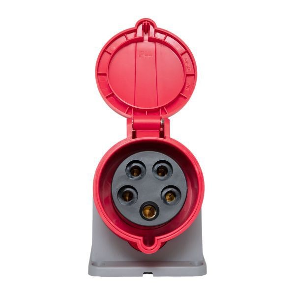 Розетка стационарная наружная 125 3Р+РЕ+N 32А 380В IP44 PROxima EKF ps-125-32-380-PRO Розетка стационарная наружная 125 3Р+РЕ+N 32А 380В IP44 PROxima EKF ps-125-32-380-PRO